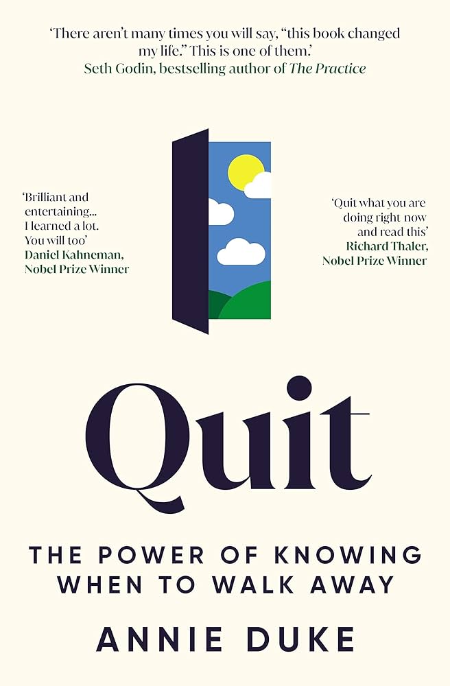 Quit cover book